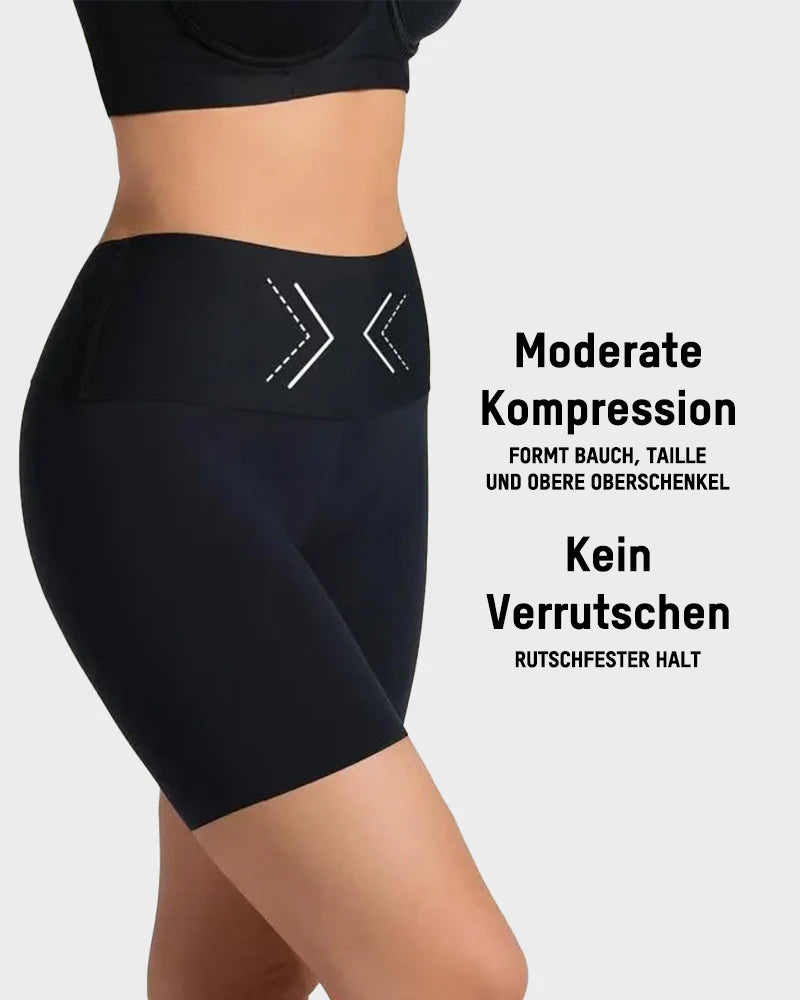 Leichte High-Waist Yoga-Shorts mit Formeffekt