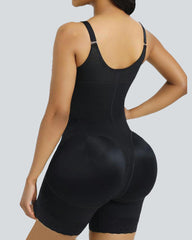 Shaping-Body mit Po-Lift und Schritt-Reißverschluss – Kolumbianischer Stil